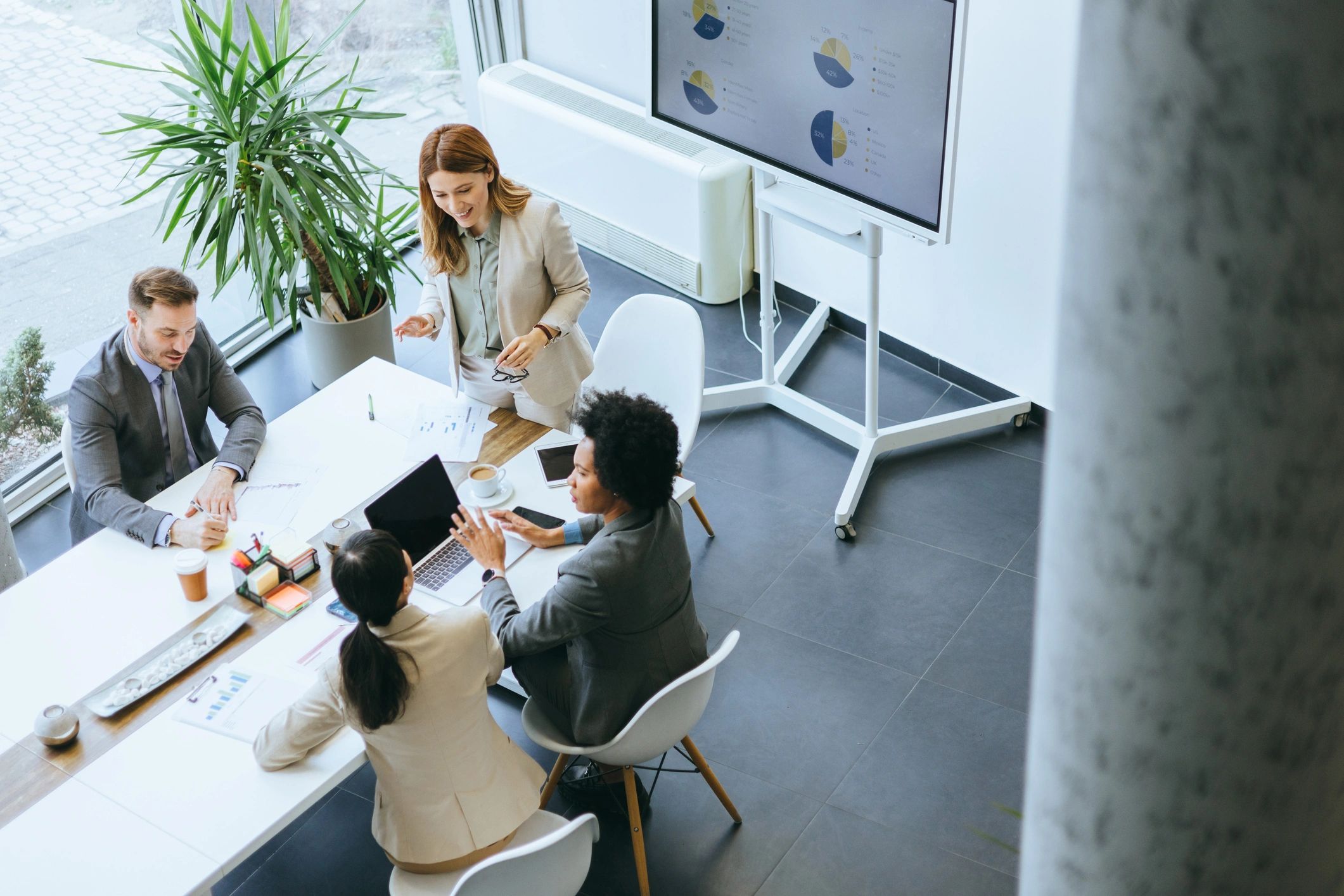 business meeting finance